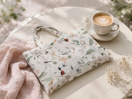 Cadouri care inspiră - Book Bag - husă textilă pentru carte