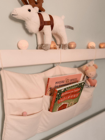 Raftul cu accesorii - Buzunar organizator care crește odată cu copilul tău