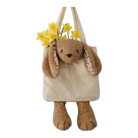 Toate produsele - Geantă iepuraș handmade din pluș – Bunny Bag pentru copii