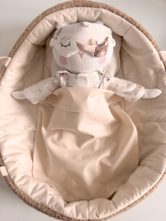 Iepurina - Papusa cusuta manual cu accesorii