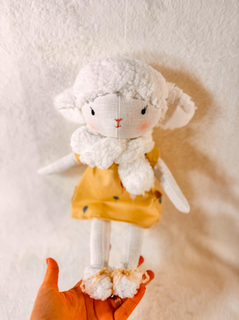 Oiță de pluș Lunette cu botoșei [5]