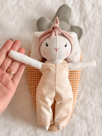 Iepurași de pluș - Set Cuibușorul Iepurașului mini toy