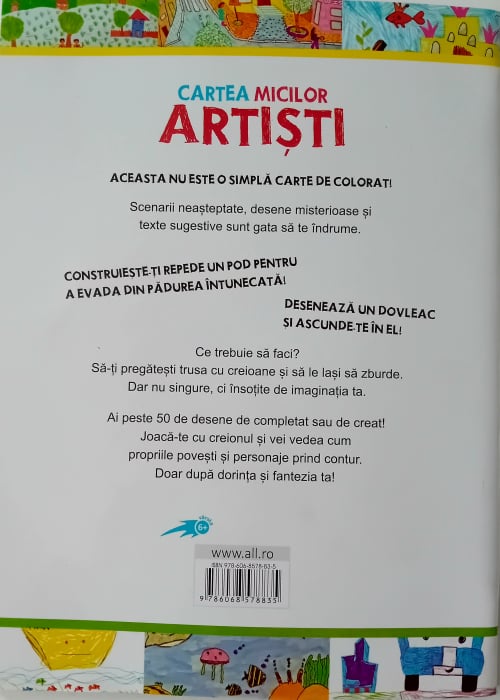 Carte de desen, Cartea Micilor Artisti; carte de colorat [3]