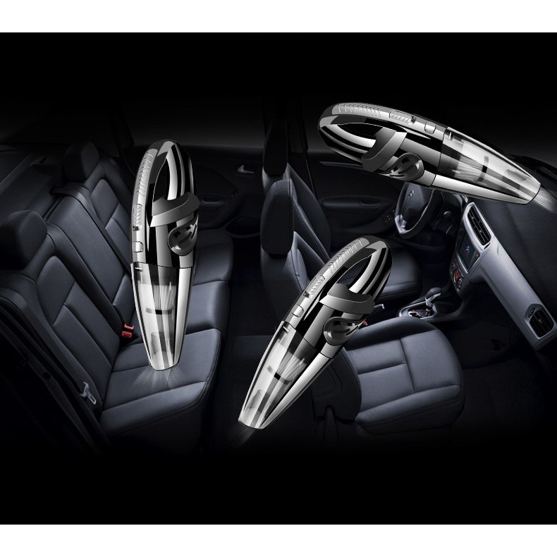 aspirator de mana portabil aspirare umeda si uscata 120W [5]