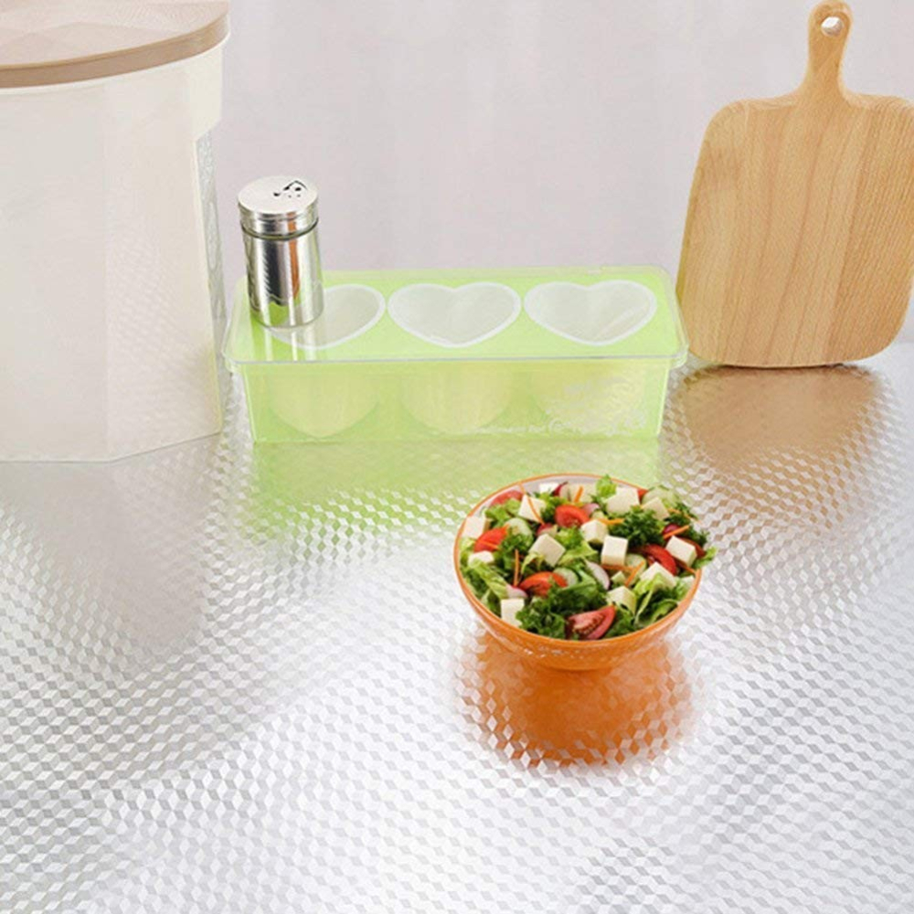 autocolant bucatarie autoadeziv Cub 3D argintiu [3]