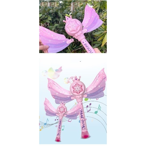 Bagheta pentru baloane de sapun, model 2, cu lumini si sunete, plastic usor [5]