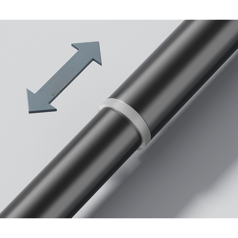 bara telescopica multifunctionala otel inoxidabil gri [8]