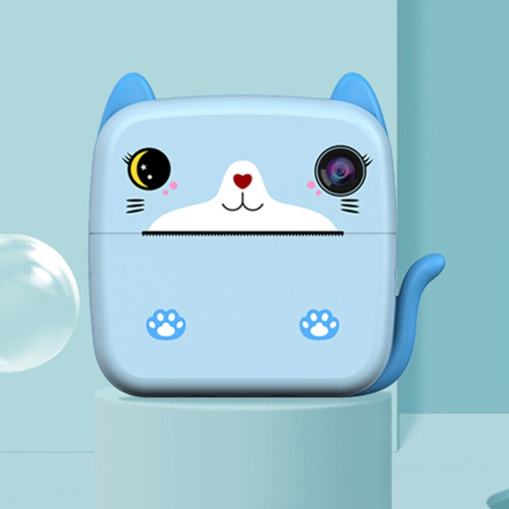 Camera instantanee pentru copii, model Kitty, imprimare alb-negru, ecran HD 2.4 inch [11]