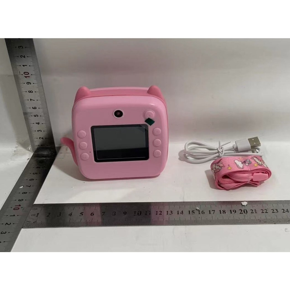 Camera instantanee pentru copii, model pisica, cu imprimare termica, cablu USB-C [6]