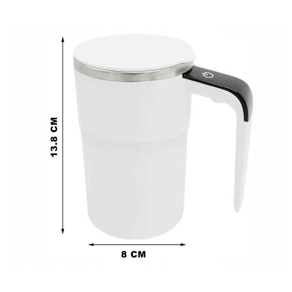 Cana termica cu auto-amestecare, ecran LCD temperatura, otel inoxidabil, incarcare USB [2]