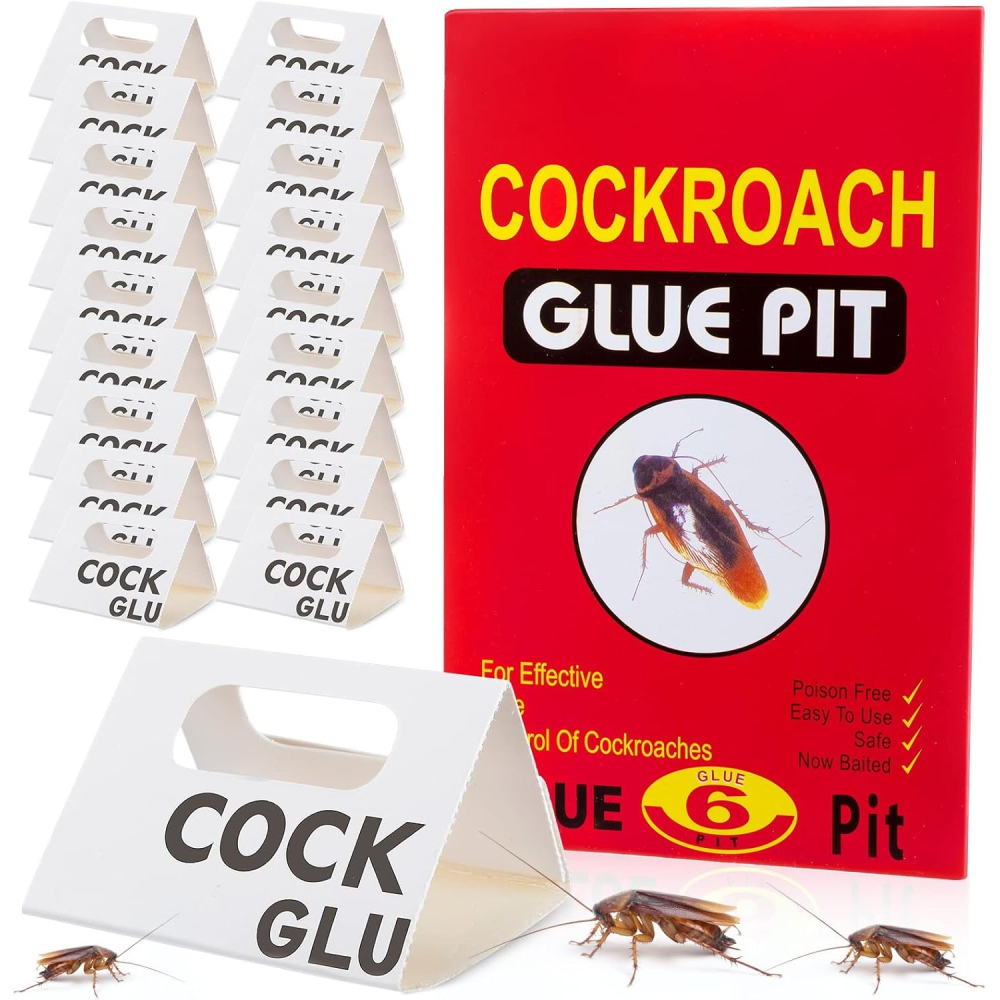 Capcana adeziva pentru gandaci, model casuta, non-toxic, cu atractant, pentru interior [2]