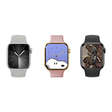 Ceas smartwatch, Editia 9, apeluri Bluetooth, incarcare wireless, afisaj 2.01 inch [7]