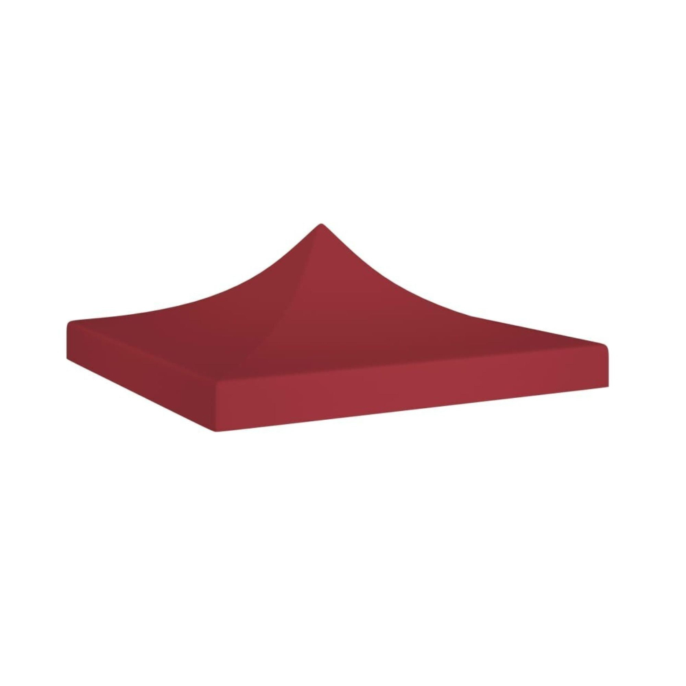 Copertina pentru pavilion, acoperis cort pliabil, rezistenta 420D, 3 x 3 m, rosu [5]