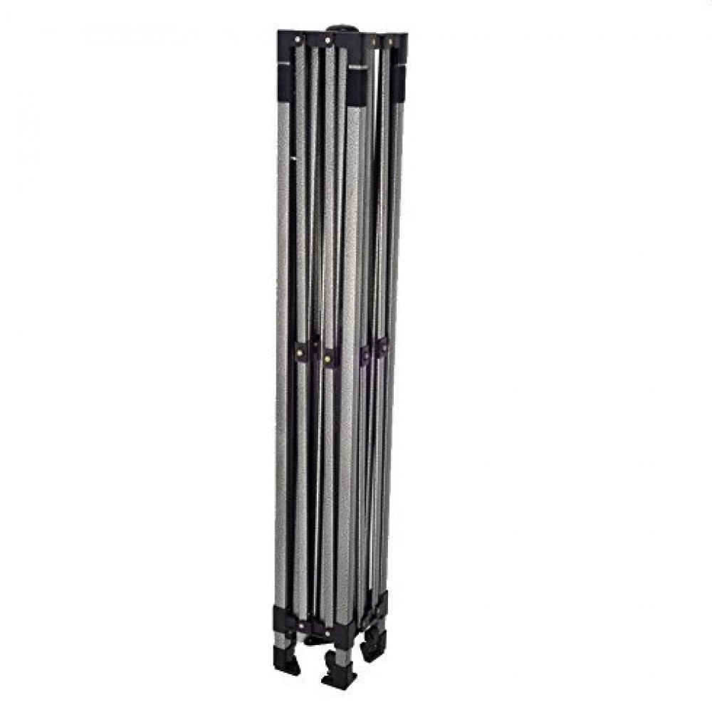 Cort pavilion pliabil 3x3m, cadru metalic, reglabil pe inaltime, alb [6]