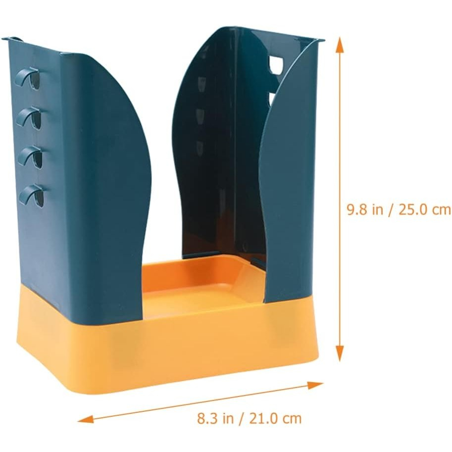 Cos de gunoi extensibil, reglabil si pliabil, din plastic, pentru bucatarie si birou [9]