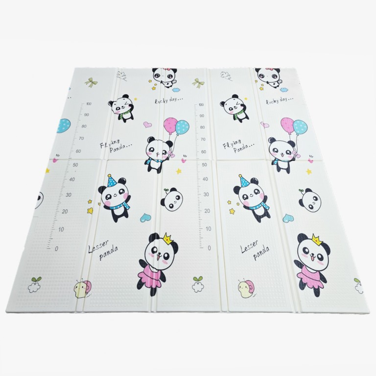 Covoras de joaca pentru copii, model ursuleti si delfini, cu spuma, impermeabil, antiderapant [3]