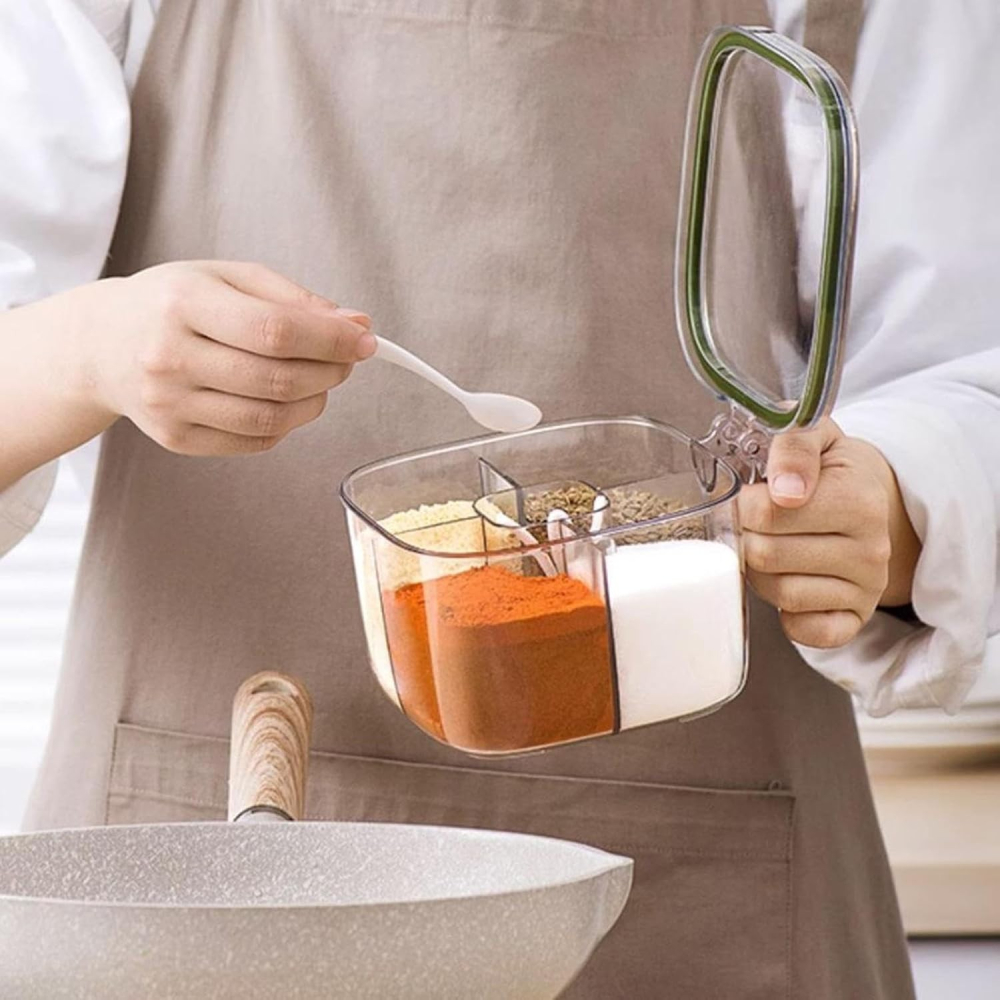 cutie depozitare alimente 5 compartimente plastic transparent [3]