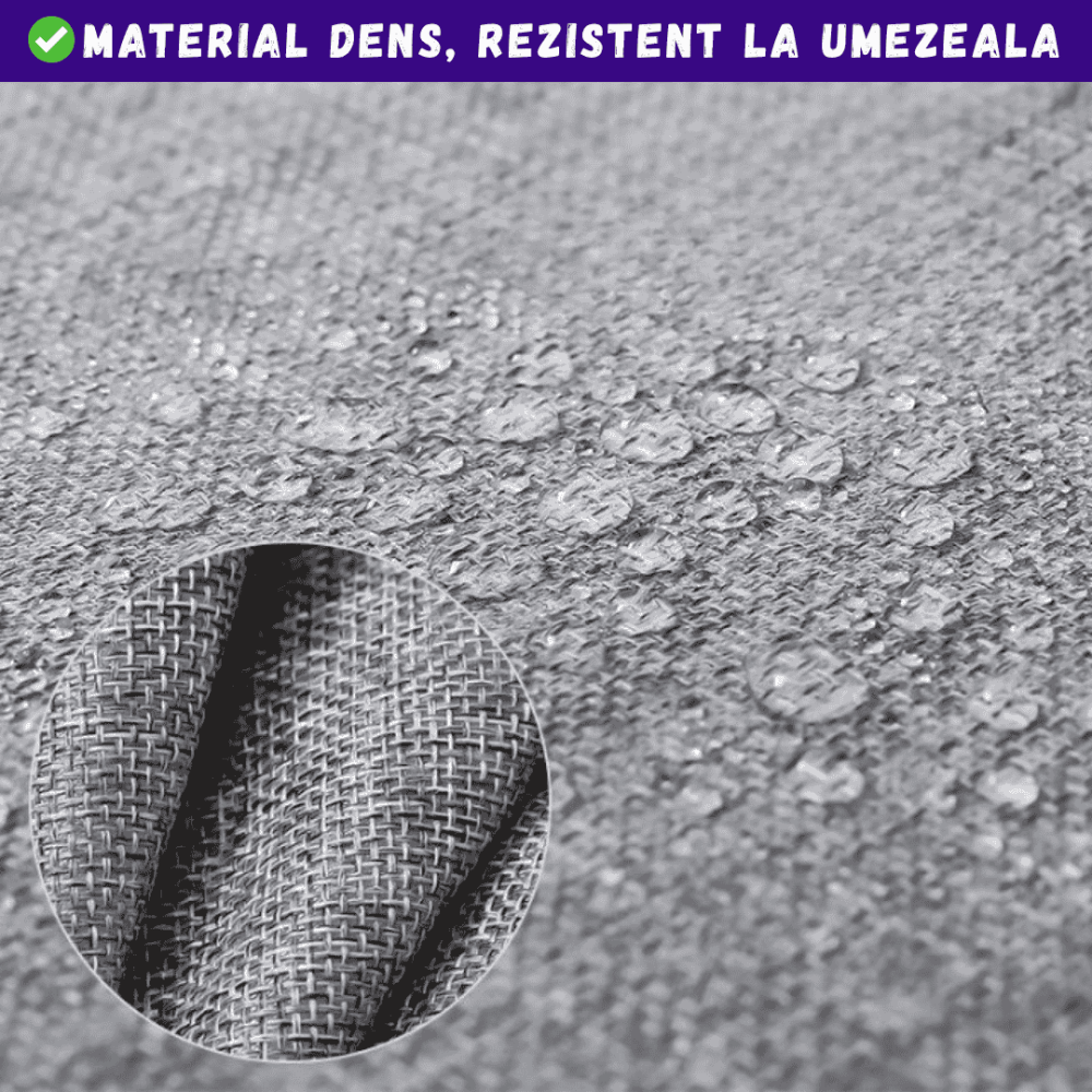 cutie depozitare pliabila 66l gri textil [4]