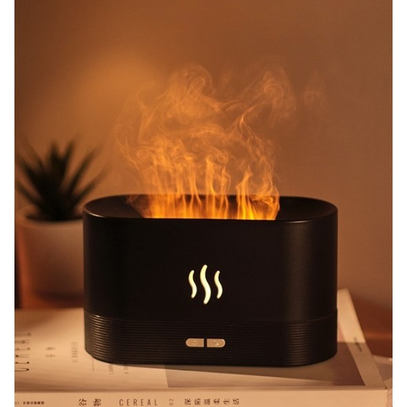 difuzor ulei esential negru cu ultrasunete si lumina ajustabila [2]