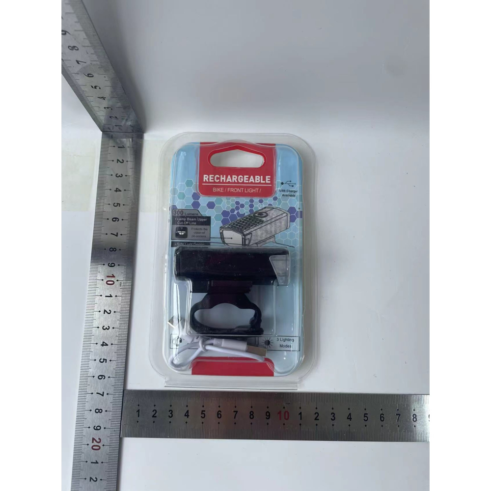 Far cu LED pentru bicicleta si rotineta, reincarcabil, 3 moduri lumina, rezistent la apa, negru [9]