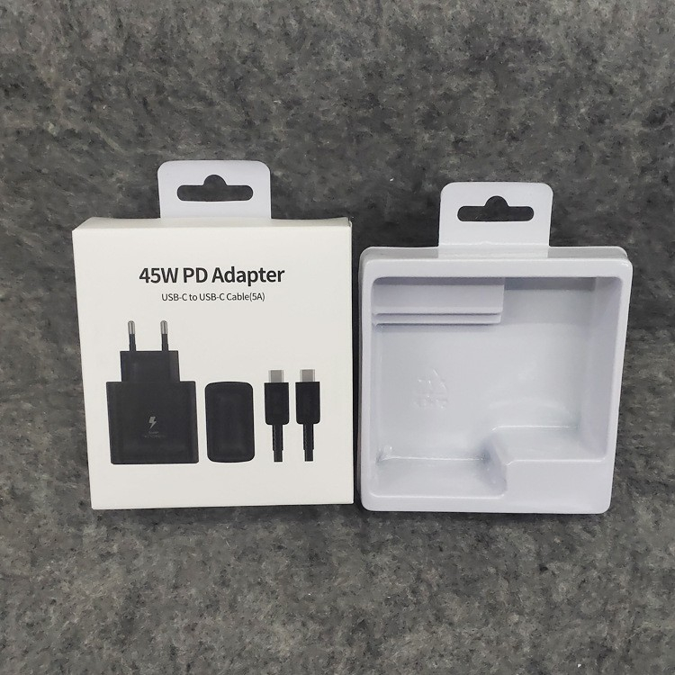 Incarcator retea cu cablu USB-C, 45W, 5A, Fast Charge, negru [5]