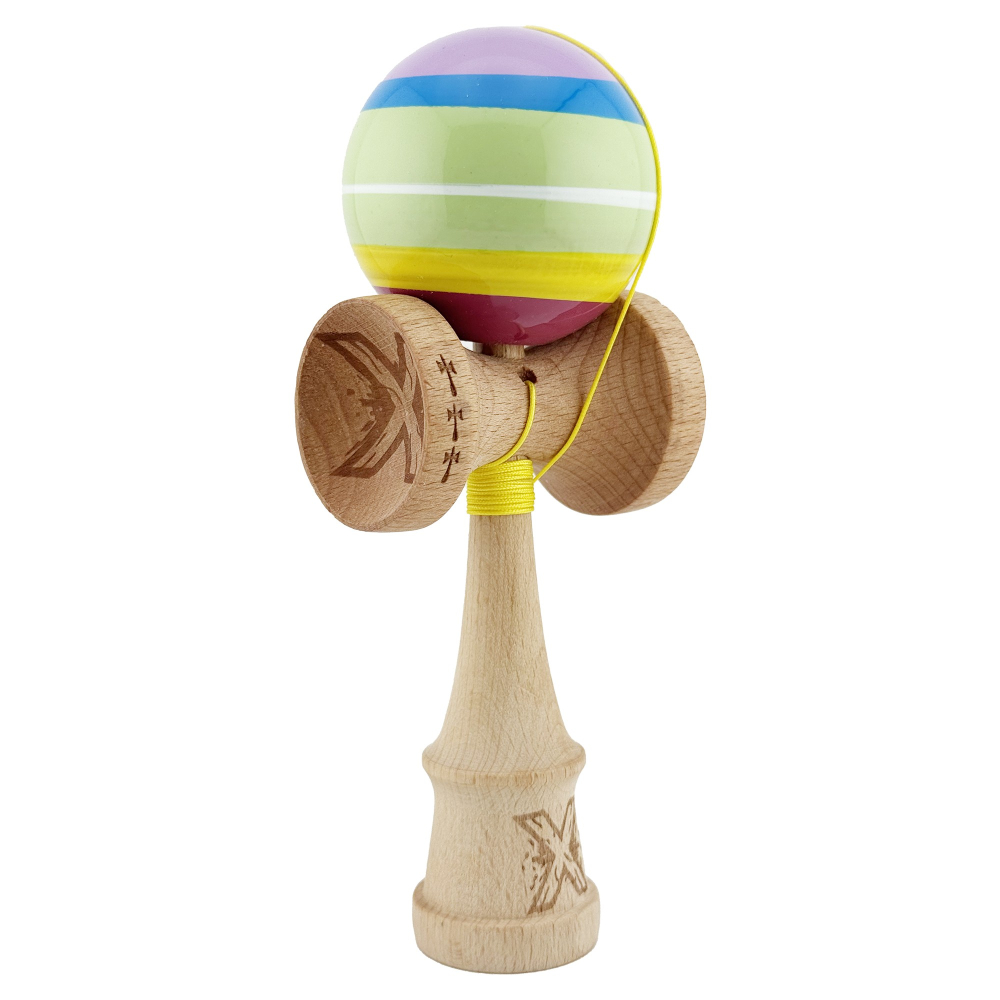 kendama big cups v2 lemn rulment metalic multicolor [2]