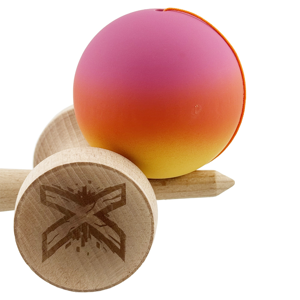 kendama profesionala lemn cu cupe mari King Size V3 [8]