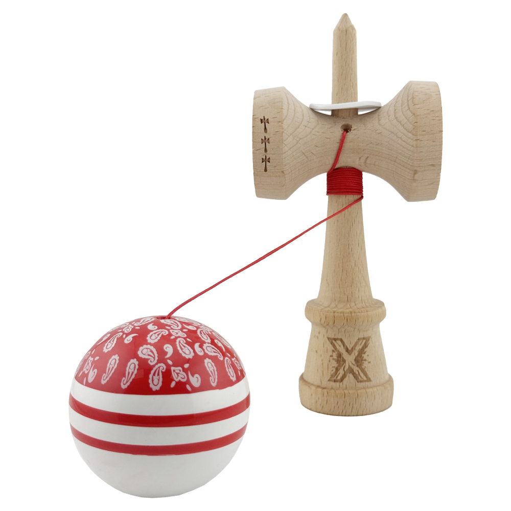 kendama profesionala cu cupe mari din lemn 18 cm [4]