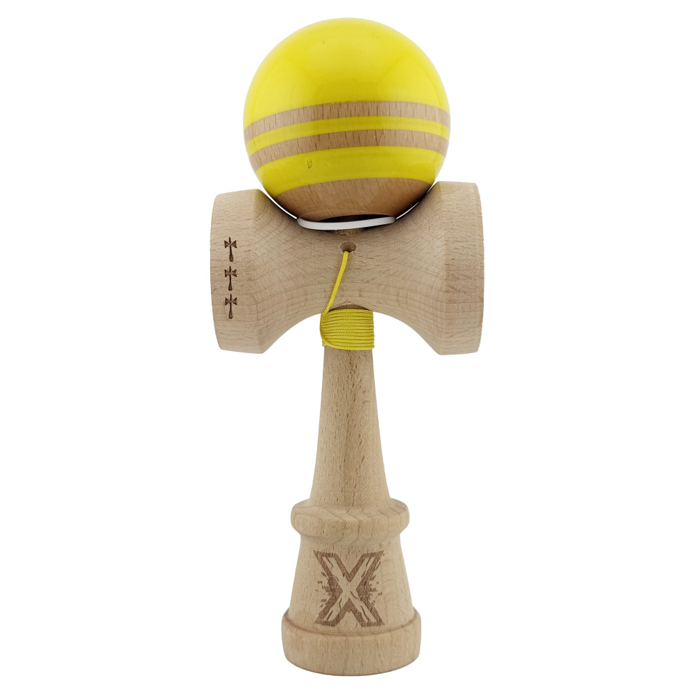 kendama profesionala king size v3 cu cupe mari din lemn [2]