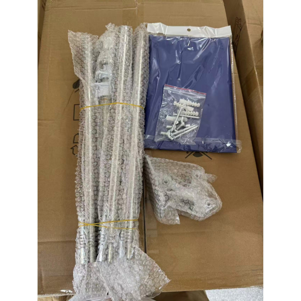 Kit steag Romania, catarg metalic 1.8 m, suport perete, tricolor [6]