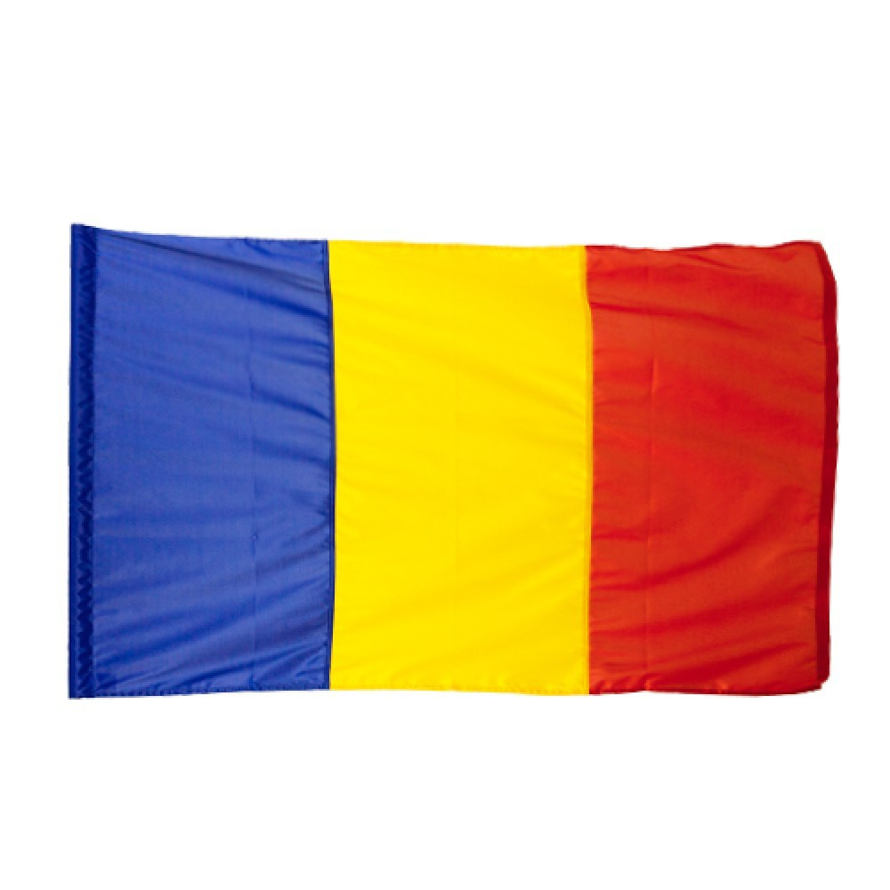 Kit steag Romania, catarg metalic 1.8 m, suport perete, tricolor [8]