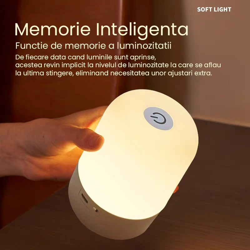 lampa led reincarcabila lumina reglabila control tactil [5]
