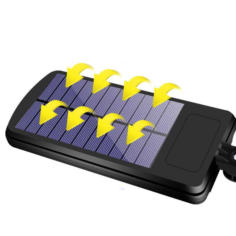 Lampa solara de exterior, 20 W, 2400 lumeni, senzor miscare si lumina, IP65 [3]