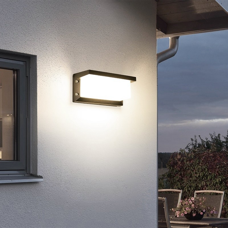 lampa solara de perete exterior LED 18W senzor lumina [6]