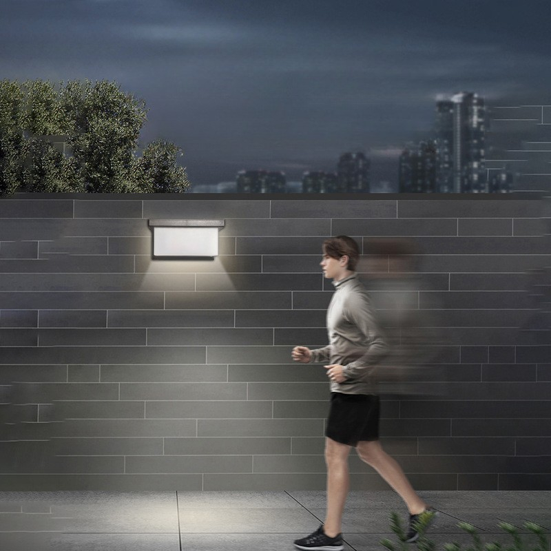 lampa solara de perete exterior LED 18W senzor lumina [3]