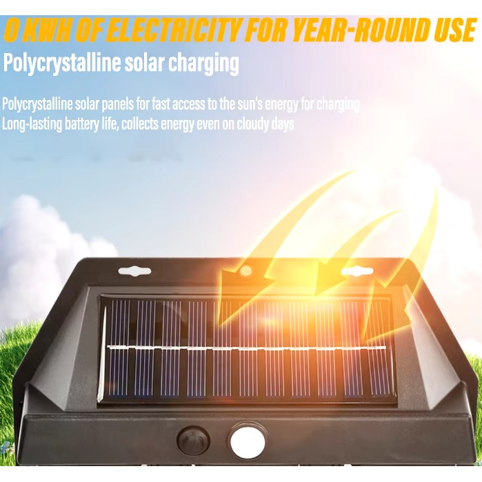 lampa solara LED decorativa perete neagra 15x13x6 cm [4]