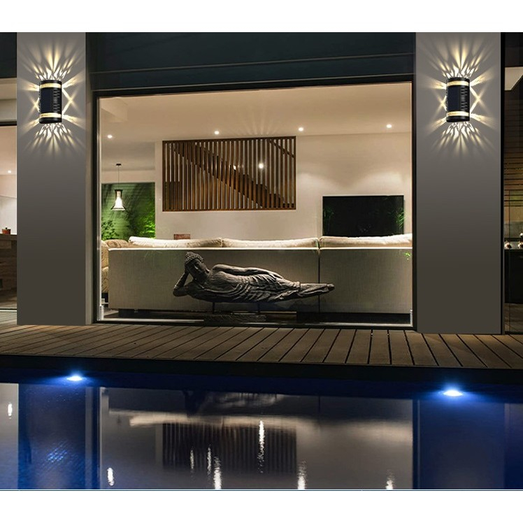 lampa solara LED decorativa cu lumina bidirectionala [5]