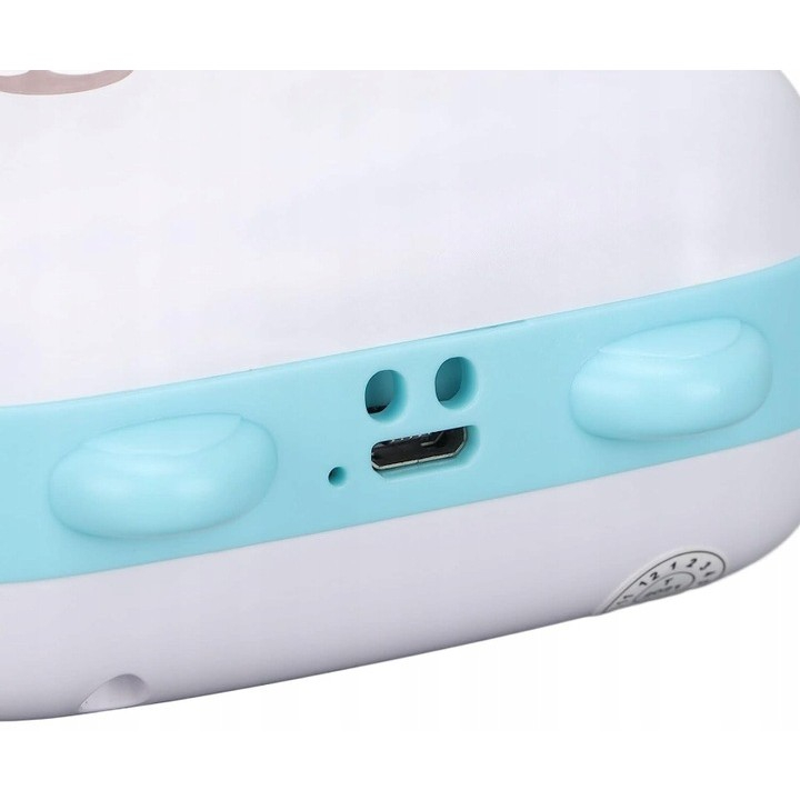 Mini imprimanta foto portabila, model ursulet, print alb-negru, incarcare USB [8]