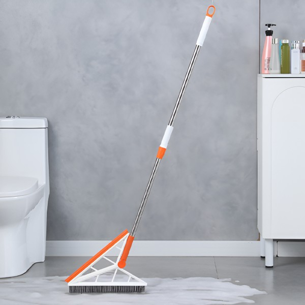 Mop multifunctional cu racleta silicon, maner telescopic, curatare eficienta [5]