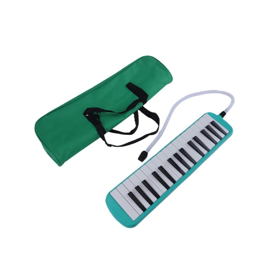Muzicuta melodica 32 clape, pentru incepatori, din ABS ecologic, verde [3]