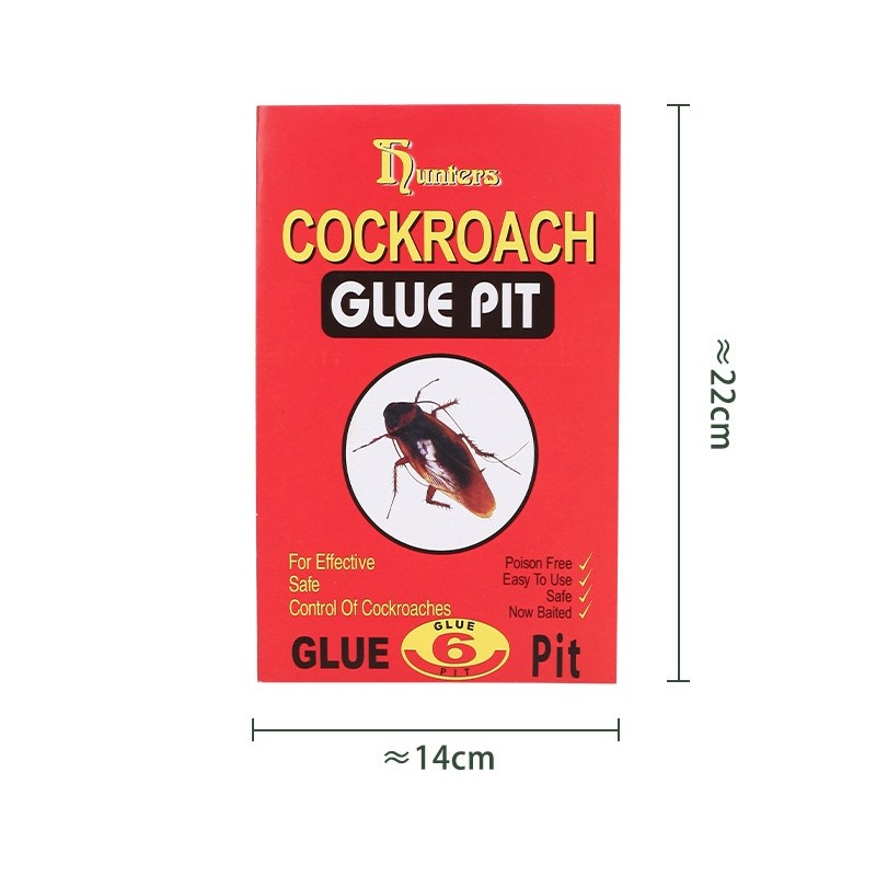 Pachet 10 -  Capcana Adeziva pentru Gandaci, model casuta, non-toxic, cu atractant [5]