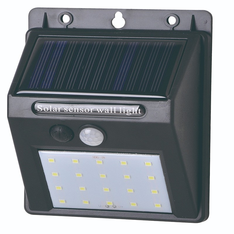 Pachet 3+1 Lampa Solara cu Senzor de Miscare, 20 LED, Montaj pe Perete [3]