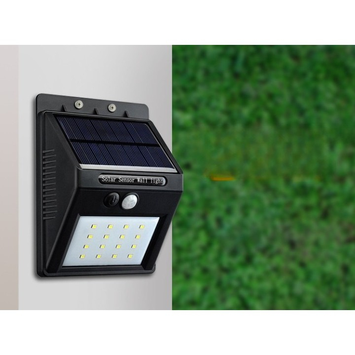 Pachet 3+1 Lampa Solara cu Senzor de Miscare, 20 LED, Montaj pe Perete [4]