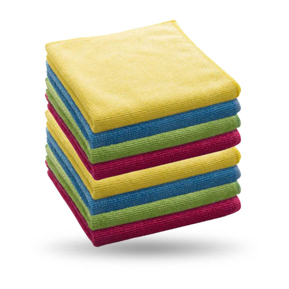 Pachet 8 lavete microfibra PufColor Smart 40x40cm [1]