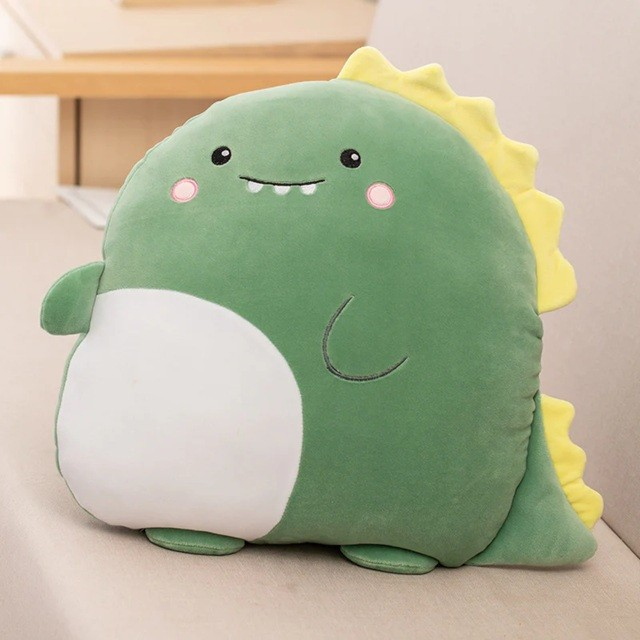 patura 2in1 pat canapea model dinozaur verde [2]