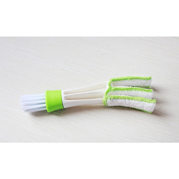 Perie multifunctionala curatare ventilatie auto, doua capete, microfibra moale, 16.25 cm [3]