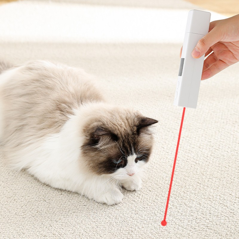 Pila electrica pentru animalute de companie, cu incarcare USB, laser pentru joaca, display electronic [3]