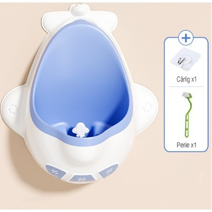 pisoar baieti forma avion montare perete plastic ecologic [6]