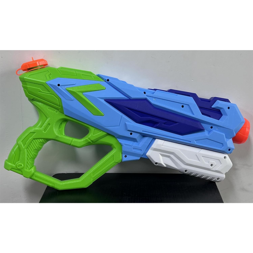 Pistol cu apa pentru copii, 4 duze comutabile, rezervor 900 ml, raza 8 m [7]