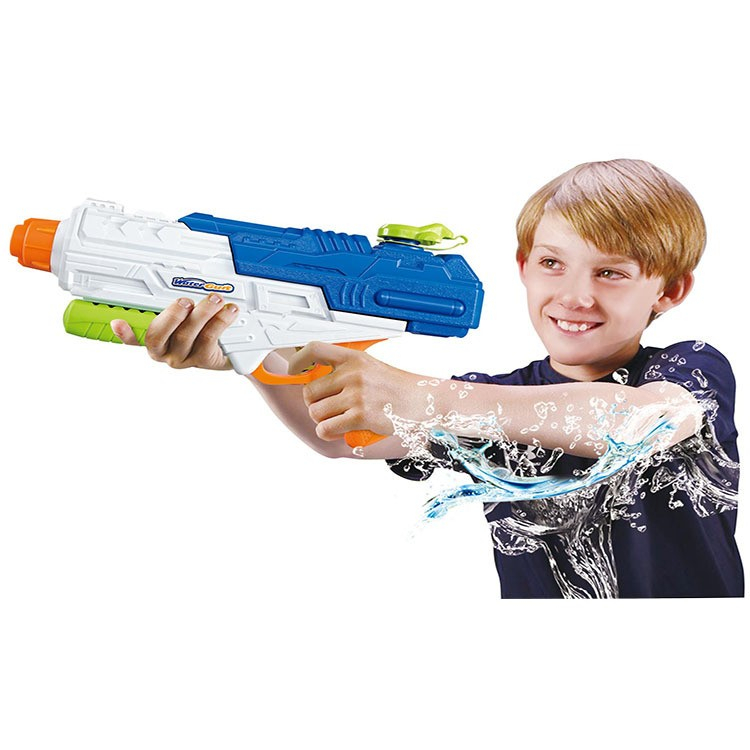 Pistol cu apa pentru copii, rezervor mare, plastic multicolor, 1250 ml [3]